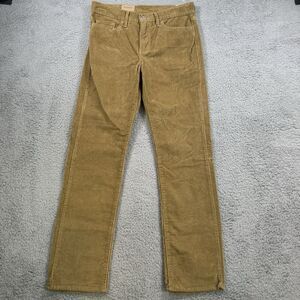 Levi's Pants Womens 29x29 Brown 314 Shaping Straight‎ Corduroy NWT